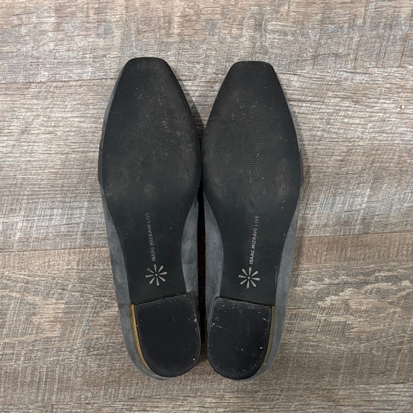 Isaac Mizrahi Live Paulina Gray Tassel Suede Loafters Size 10 Office Workwear - Picture 5 of 8